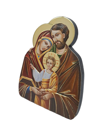 Quadretto sagomato Sacra Famiglia