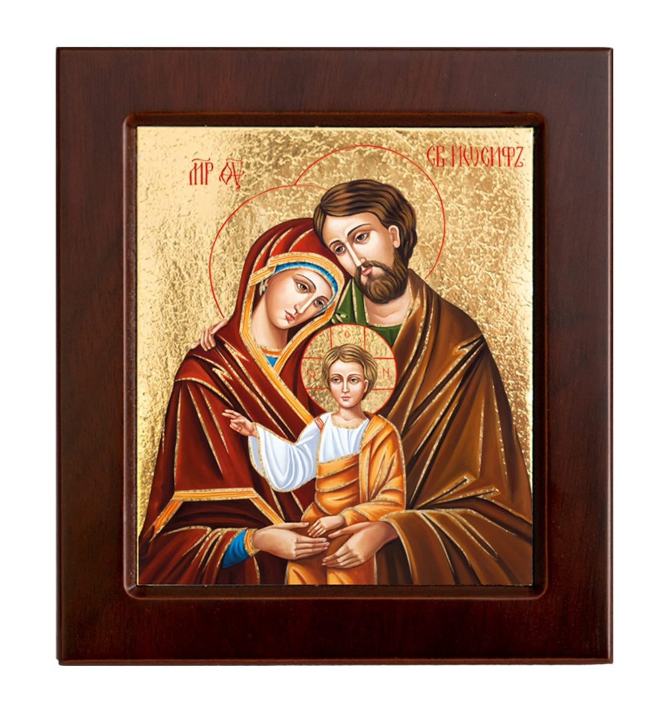 Icona bizantina Sacra Famiglia