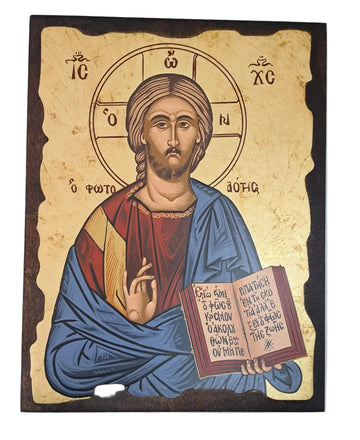 Icona bizantina di Cristo Pantocratore