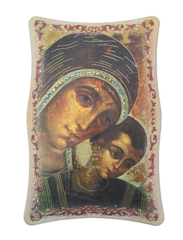 Quadro smussato Madonna del cammino