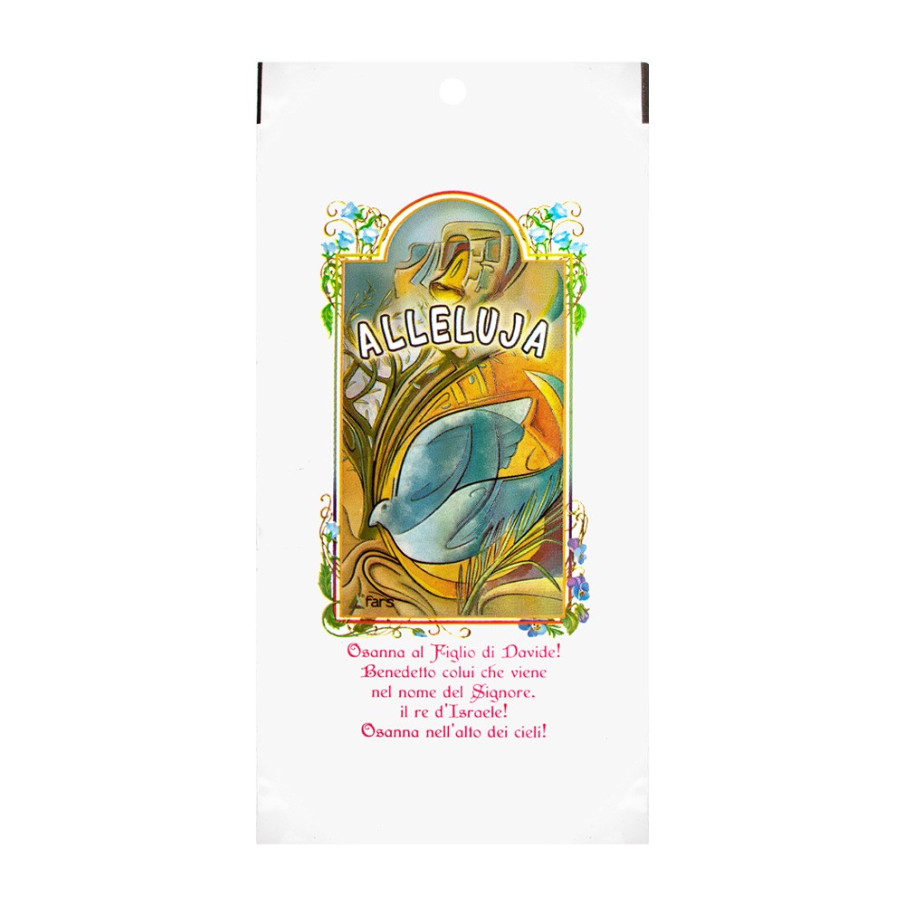 Busta per palma benedetta colomba Alleluia(200 pz)