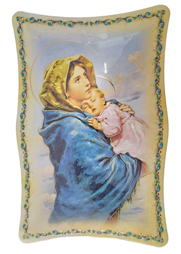 Quadro smussato Madonna del riposo