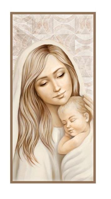 Quadro Madonna con Bambino