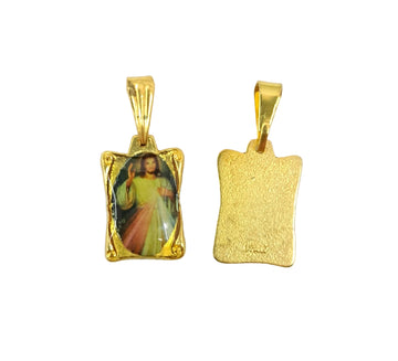 Medaglia pergamena divina misericordia