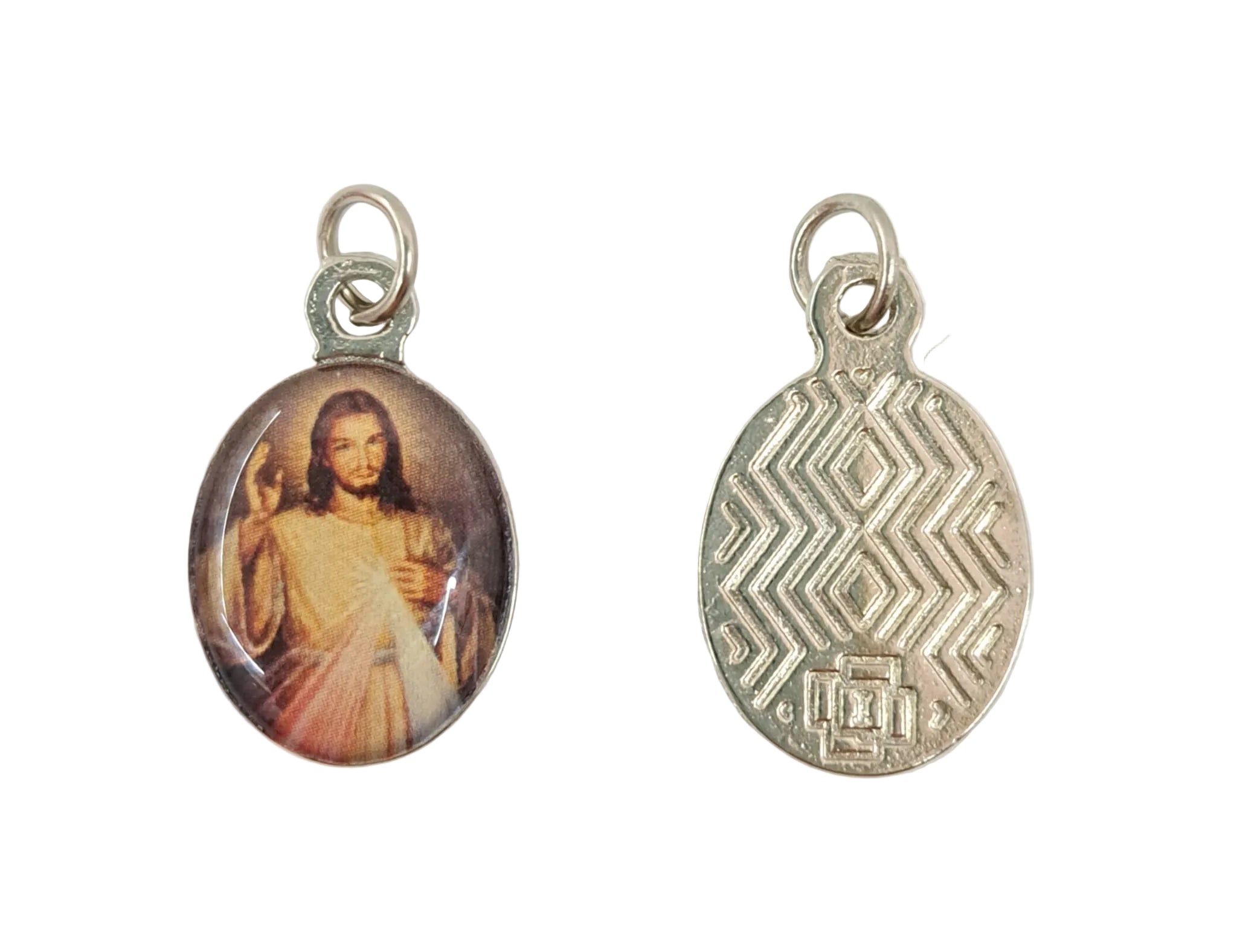 Medaglia smaltino divina misericordia