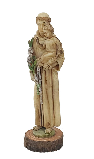 Statua Sant'Antonio da Padova cm 15