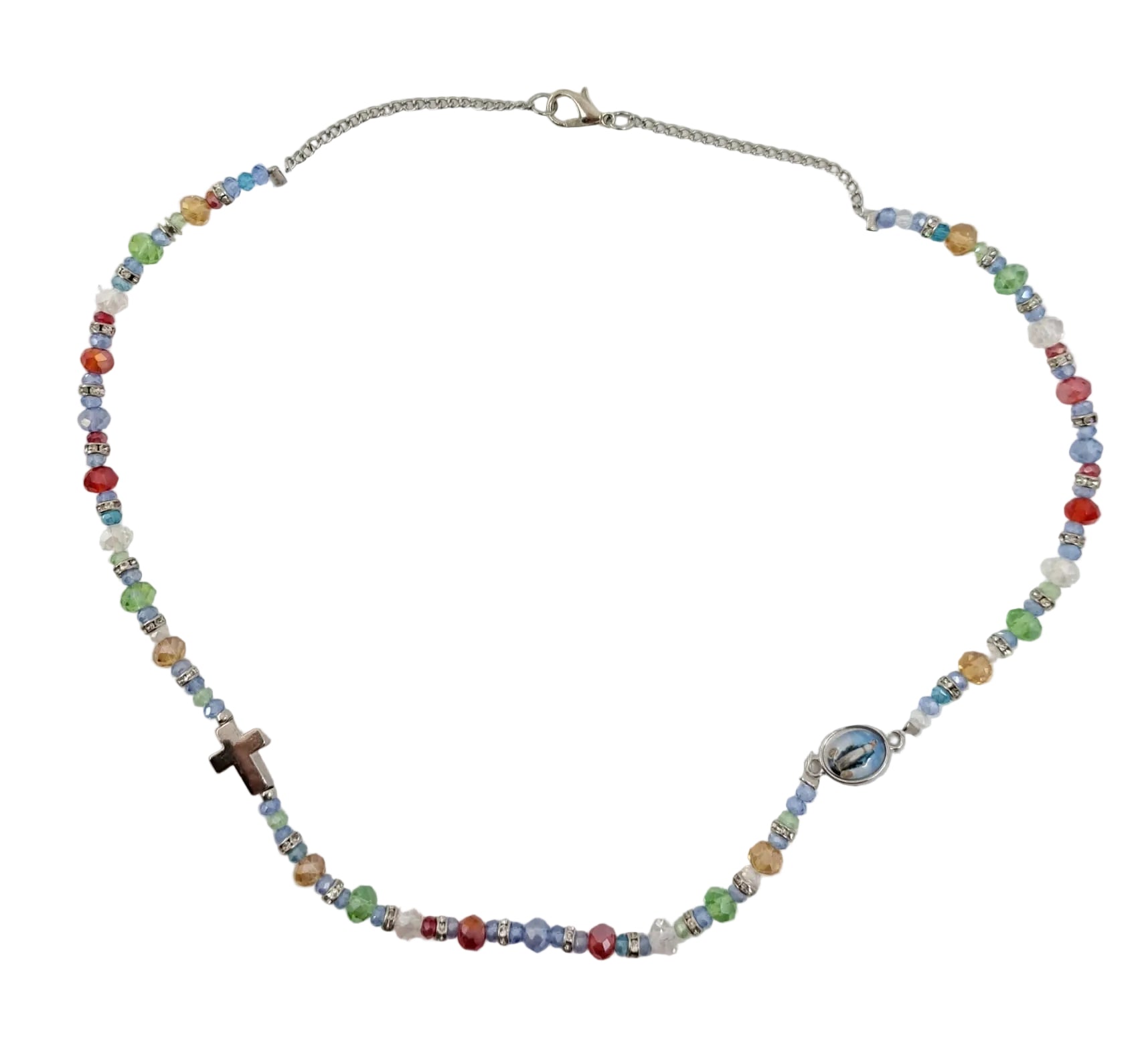 Girocollo multicolor