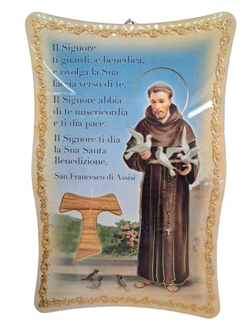 Quadro smussato San Francesco