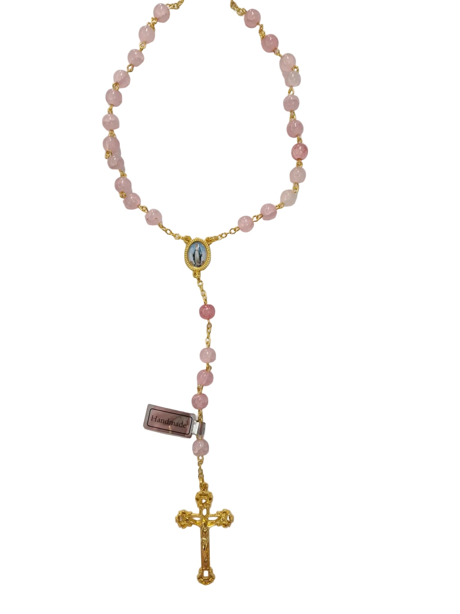 Rosario in pietra con scatolina