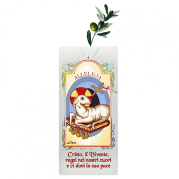 Busta per palma benedetta Agnello e Alleluia (200 pz)