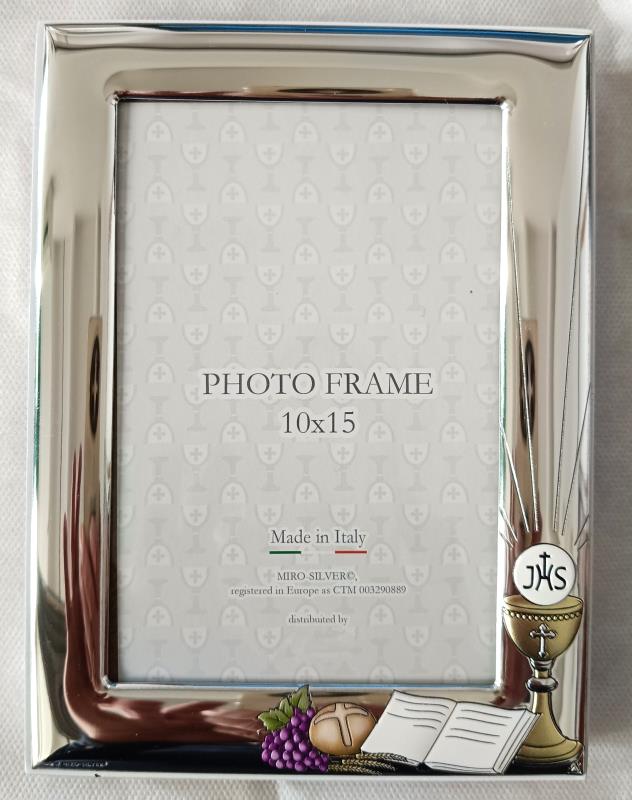 Cornice  prima comunione in miro-silver