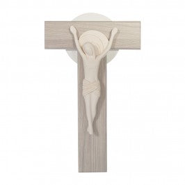 Croce T in legno