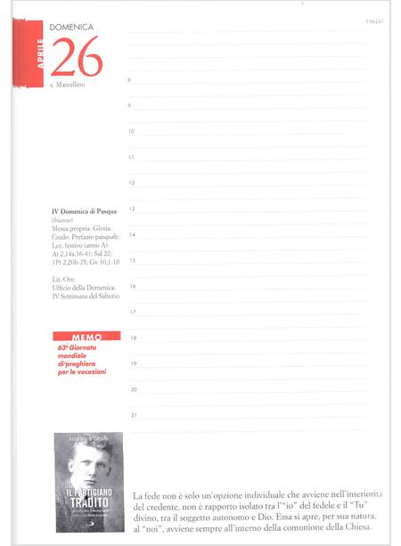 Agenda San Paolo 2026