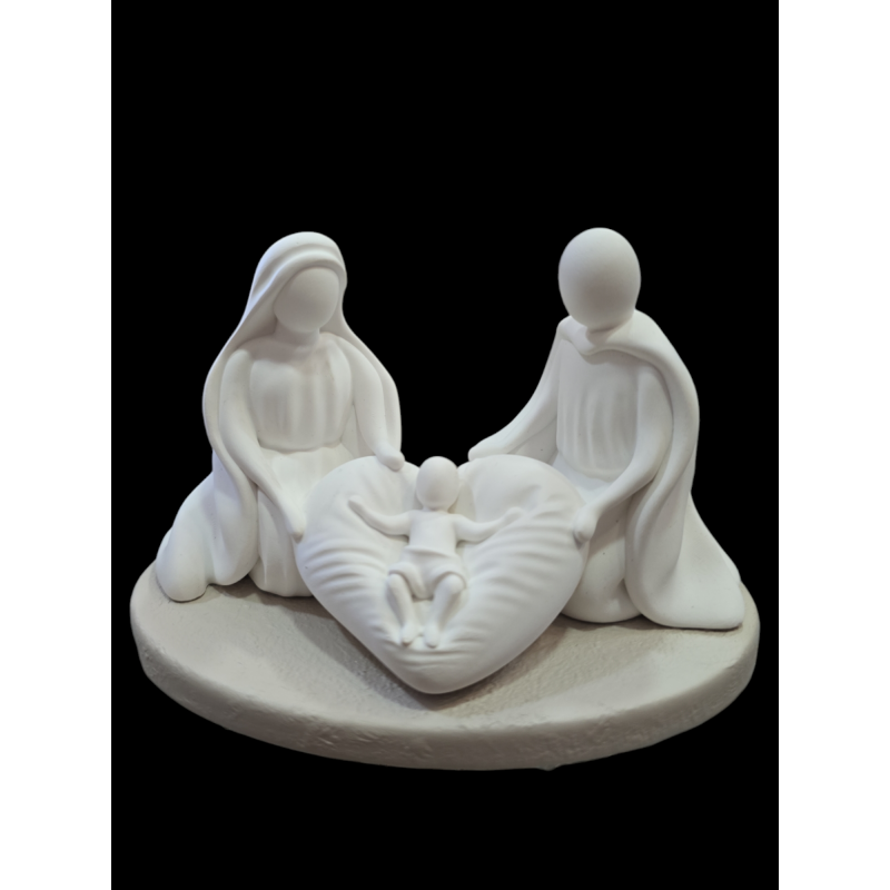 Statuetta natività stilizzata