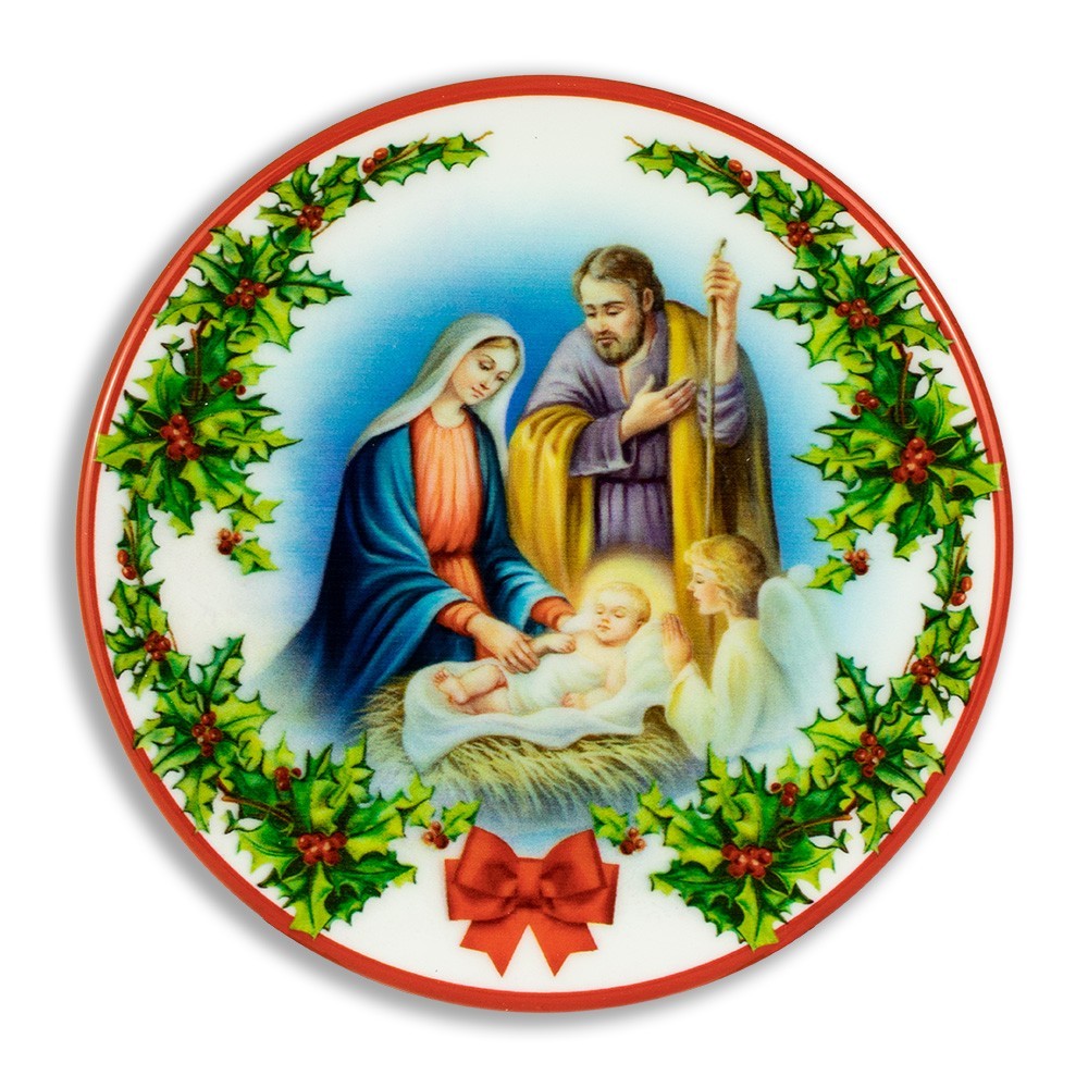 Quadretto piattino natalizio