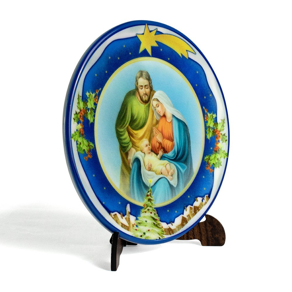 Quadretto piattino natalizio