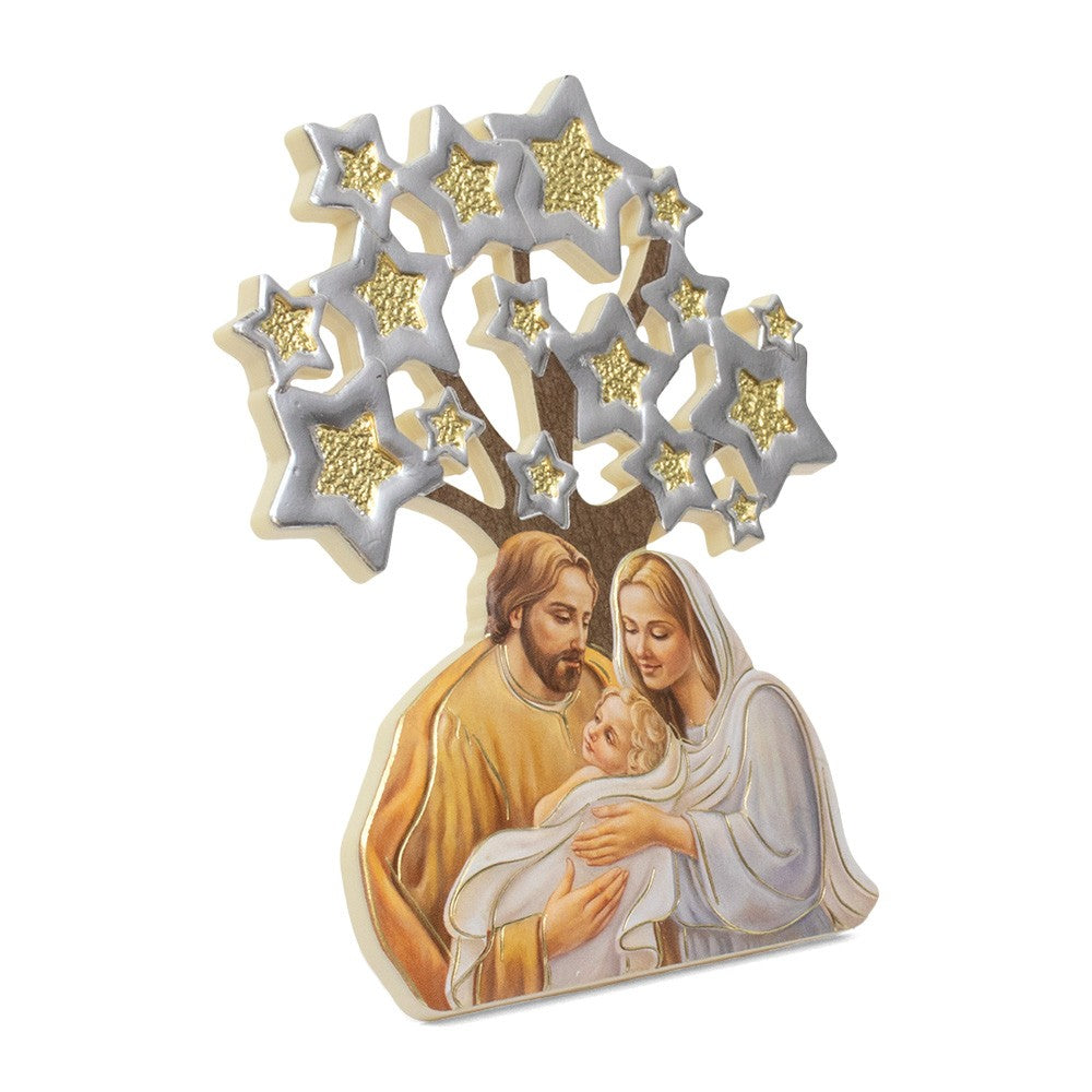 Quadretto Natività con Albero della vita