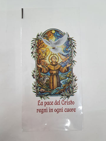 Busta per palma benedetta San Francesco (200 pz)