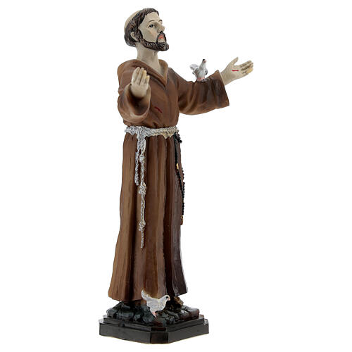 Statua San Francesco cm 12
