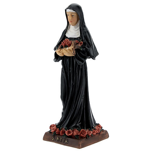 Statua Santa Rita cm 12