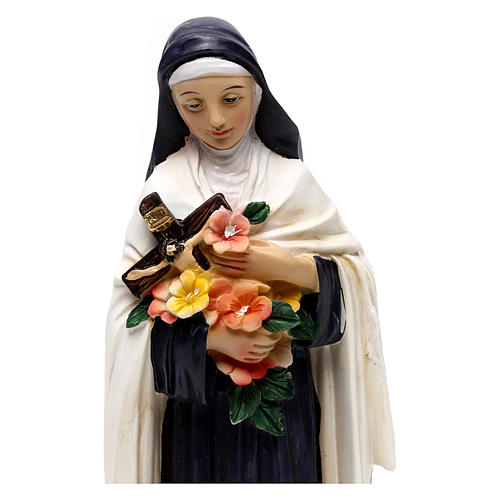 Statua Santa Teresa di Lisieux cm 20