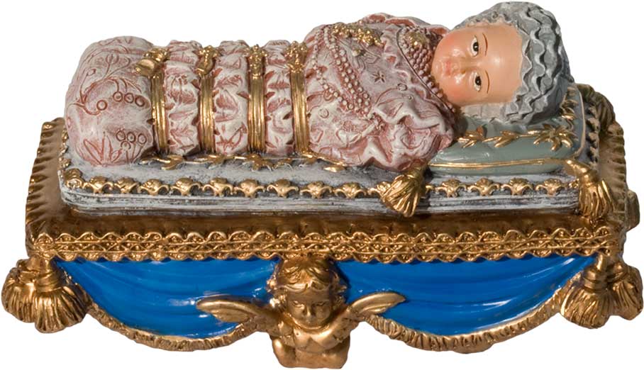 Statua Maria Bambina cm 10