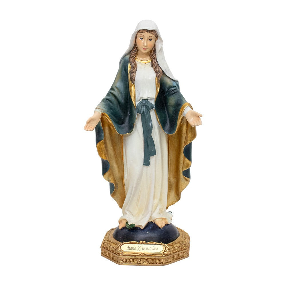 Statua Madonna  Miracolosa cm 15