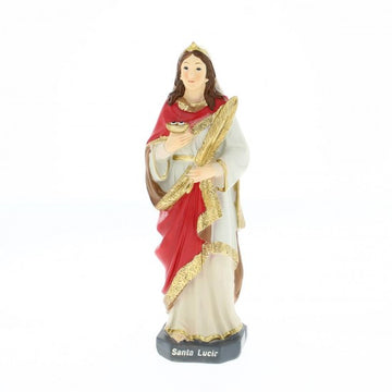 Statua Santa Lucia cm 20