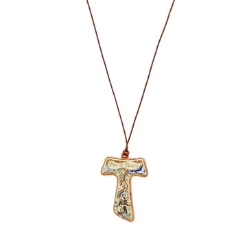 Tau da collo San Francesco ottavo centenario