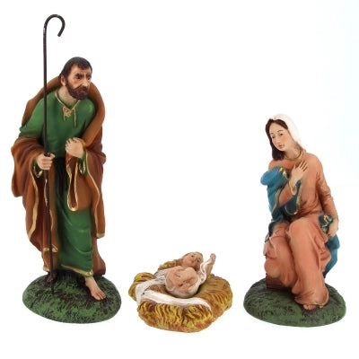 Natività in resina 12 pezzi cm 20