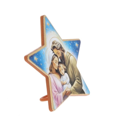 Quadretto  stella con Natività