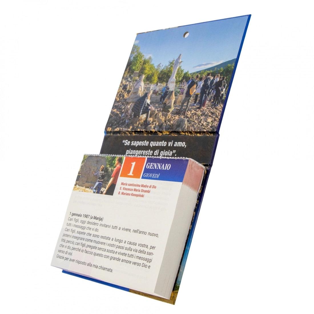 Calendario a strappo Medjugorje 2026. Un anno con Maria.