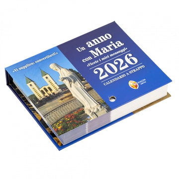 Calendario a strappo Medjugorje 2026. Un anno con Maria.